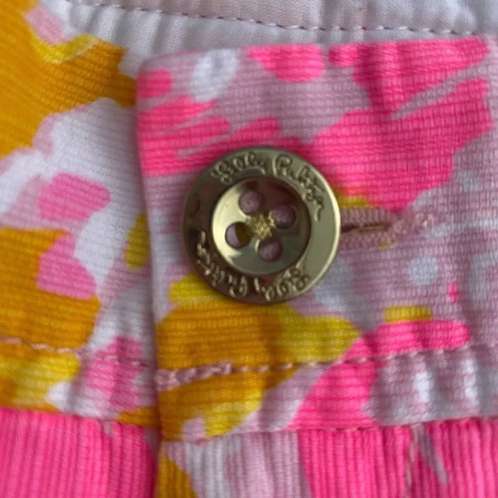 Lilly Pulitzer Callahan Shorts Kir Royal Pink Print -- Size 00